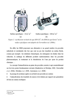 Mélange et transfert thermique dans des échangeurs multifonctionnels