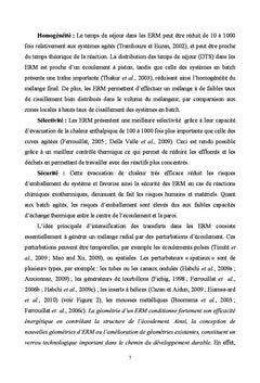 Mélange et transfert thermique dans des échangeurs multifonctionnels