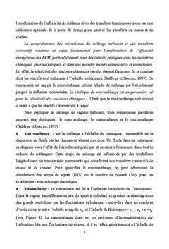 Mélange et transfert thermique dans des échangeurs multifonctionnels