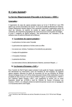 L'influence du stress chez l'infirmier sapeur pompiers en intervention