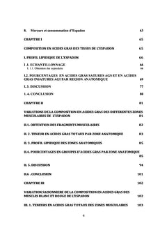 Espadon, oméga 3 et consommation