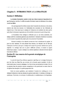 Vade-mecum du management de la stratégie de la firme agile in vivo
