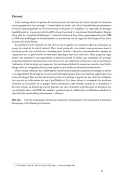 Environnement d'exécution pour des services de calcul à la demande