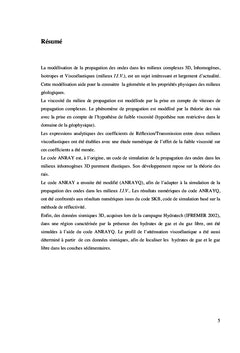 L'atténuation des ondes sismiques dans les milieux complexes