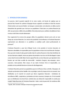 Genre et microfinance au Rwanda