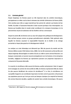 Genre et microfinance au Rwanda