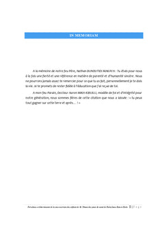 Prévalence et Déterminants de la Sous-Nutrition Infantile
