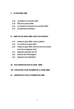 Expression des gènes smn1 et smn2 dans les amyotrophies spinales