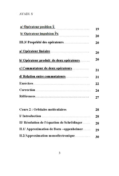 Chimie quantique