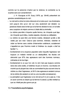 Vécu psychoaffectif des femmes victimes de violence sexuelle au Kivu