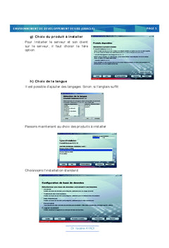 Support de cours environnement oracle