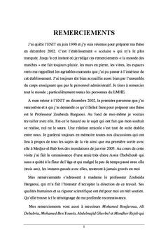 Prédétermination des débits dans les petits bassins non jaugés