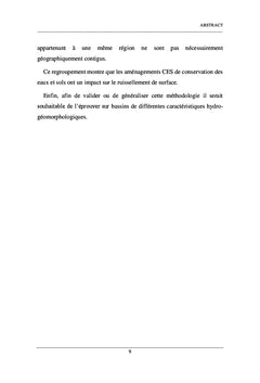 Prédétermination des débits dans les petits bassins non jaugés