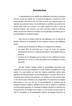 La spondylarthrite ankylosante en naturopathie.