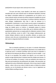 La spondylarthrite ankylosante en naturopathie.