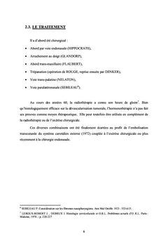 Le fibrome nasopharyngien