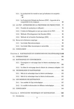 Rattrapage et compétitivité technologique
