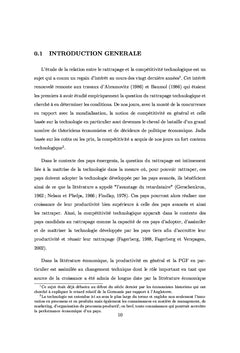 Rattrapage et compétitivité technologique