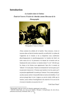 La lumière dans le cinéma