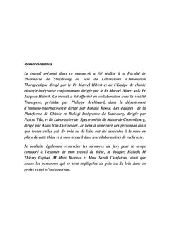 Recherche de biomarqueurs des cellules propagatrices de glioblastome