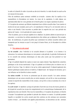 Endocrinologie de la reproduction des mammifères