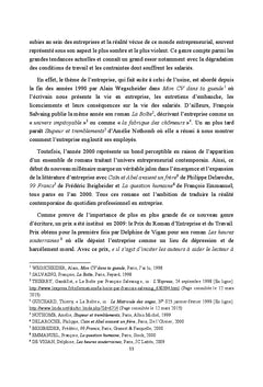 Le monde de l'entreprise dans l'oeuvre de Thierry Beinstingel