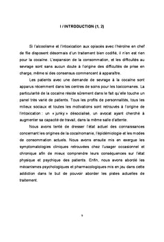 Intoxication à la coca ne