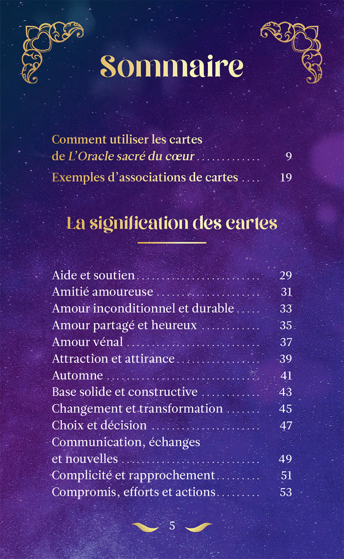 L'oracle sacré du coeur