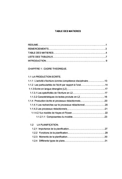 Apprendre à planifier pour mieux argumenter à l'écrit