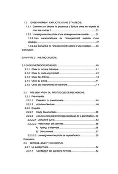 Apprendre à planifier pour mieux argumenter à l'écrit