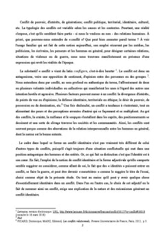 Le conflit identitaire chez Amin Maalouf