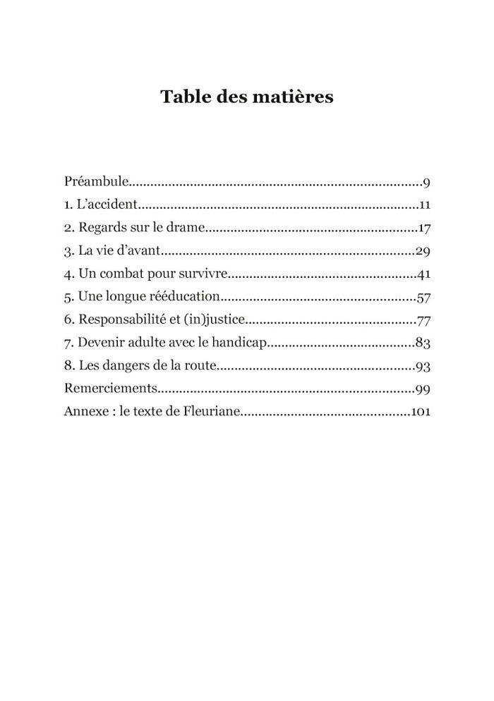 Prisonnier d'un accident