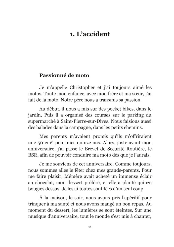 Prisonnier d'un accident