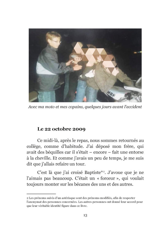 Prisonnier d'un accident