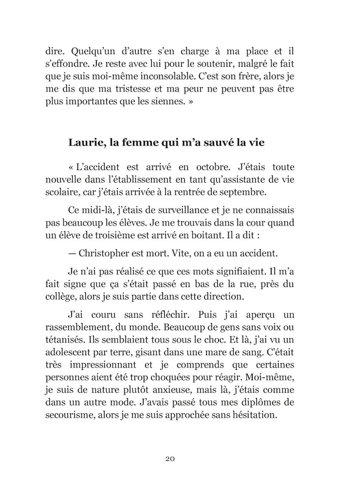 Prisonnier d'un accident