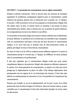 Le droit de la consommation tchèque