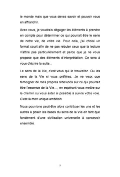 Les Sens de la Vie