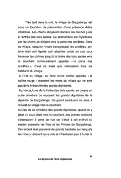 Le mystère de l'âme vagabonde