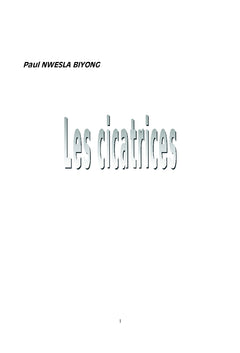 Les cicatrices