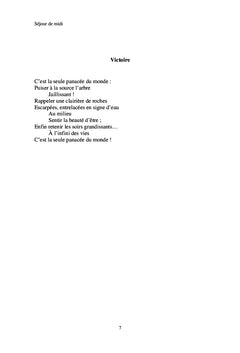 Séjour de midi