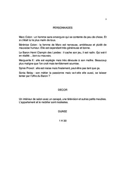 L'offre du baron
