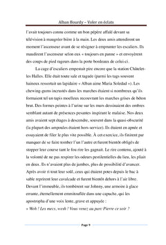 Voler en éclats