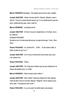Quelques voyageurs en partance