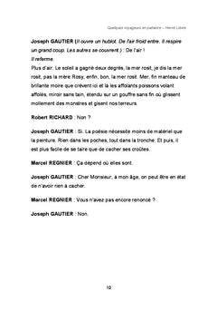 Quelques voyageurs en partance