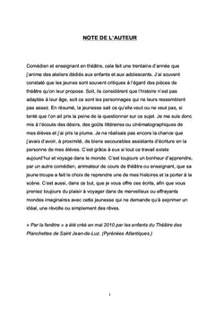 Par la fenêtre