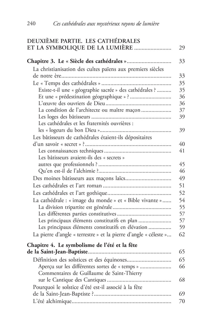 Ces cathédrales aux mystérieux rayons de lumière