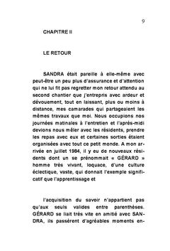 Sandra, une vie entre parenthèses