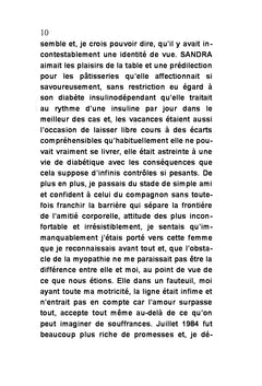 Sandra, une vie entre parenthèses