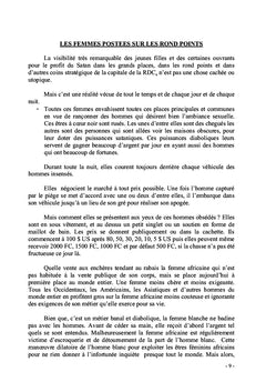Les Femmes Africaines non matérialistes