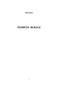 Tempete Rurale